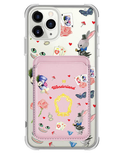 iPhone Magnetic Wallet Case - Wonderland