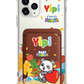 iPhone Magnetic Wallet Case - Yipi Baby Panda