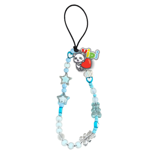 Beaded Strap with Acrylic Charm  - Yipi Baby Panda