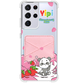 Android Phone Wallet Case - Yipi Strawberry Kiss