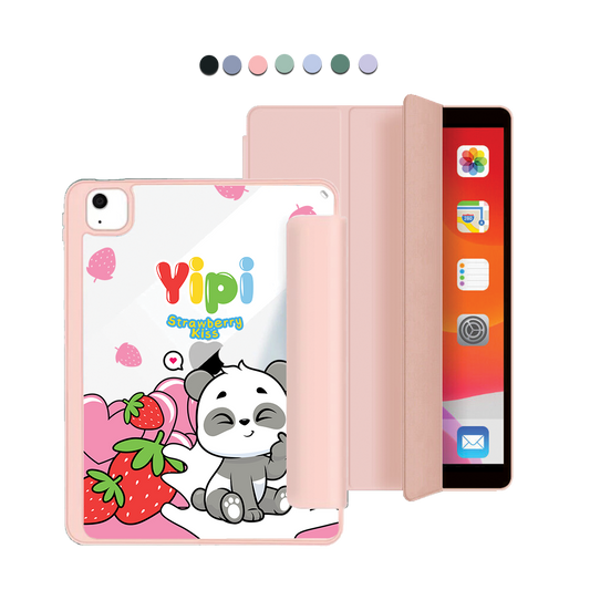 iPad Acrylic Flipcover - Yipi Strawberry Kiss