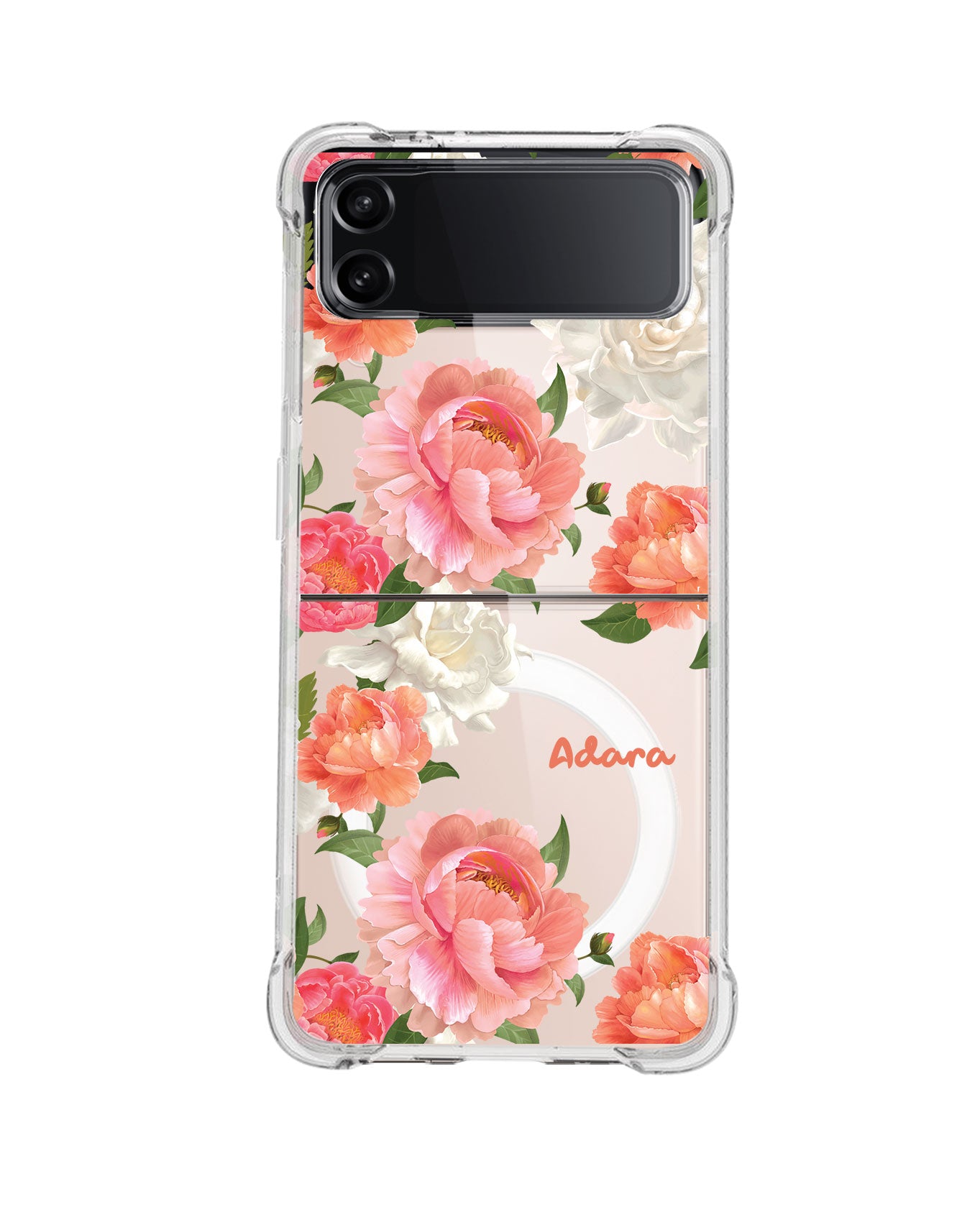 Android Flip / Fold Case - August Peony