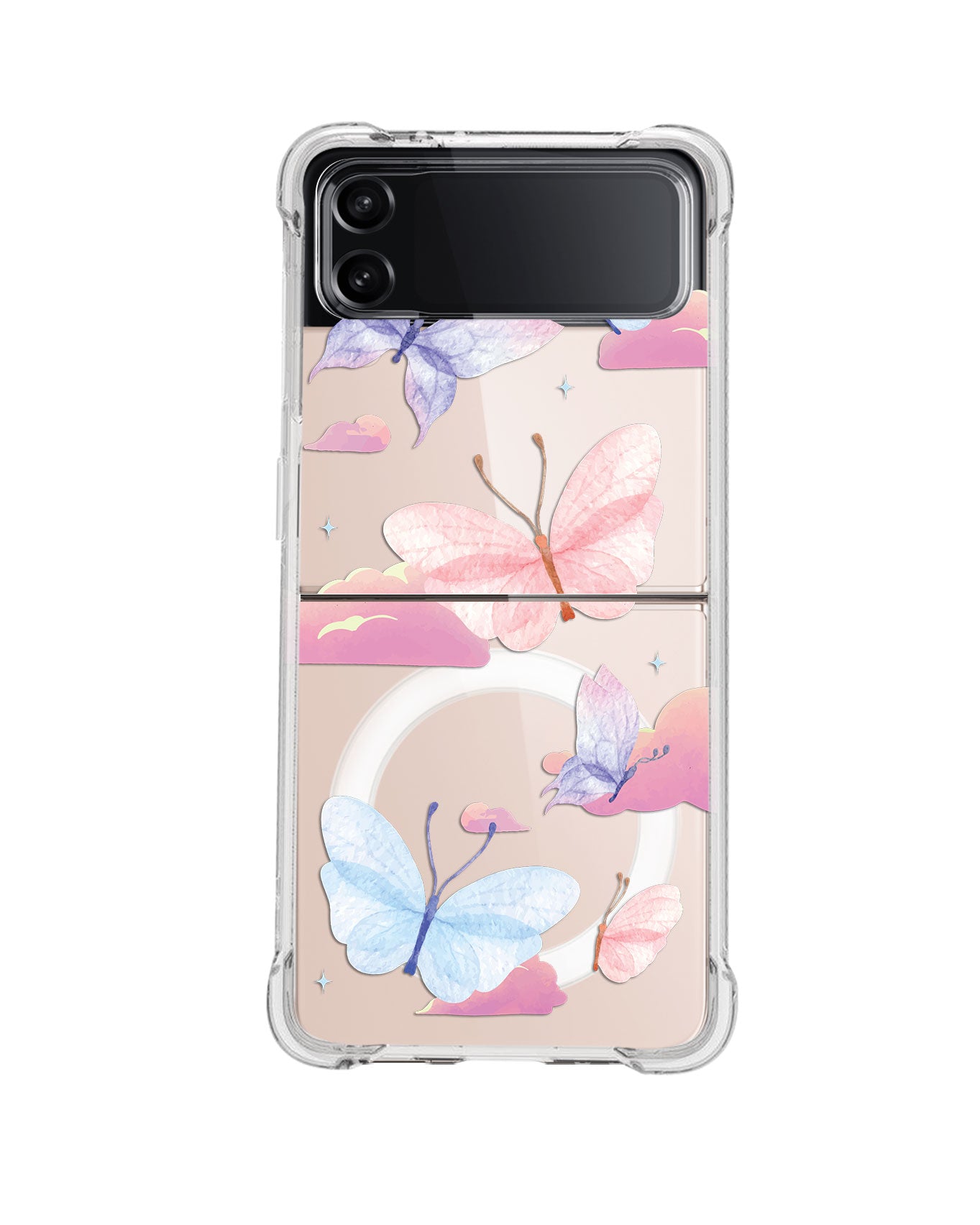Magsafe Case - Butterfly & Clouds