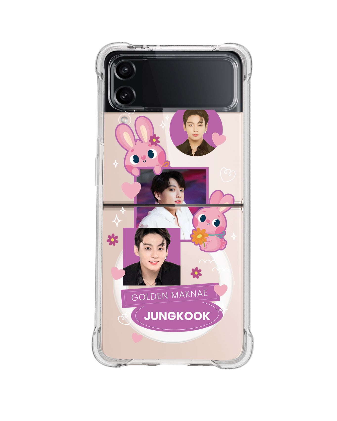 Magsafe Case - Face Grid Bunny