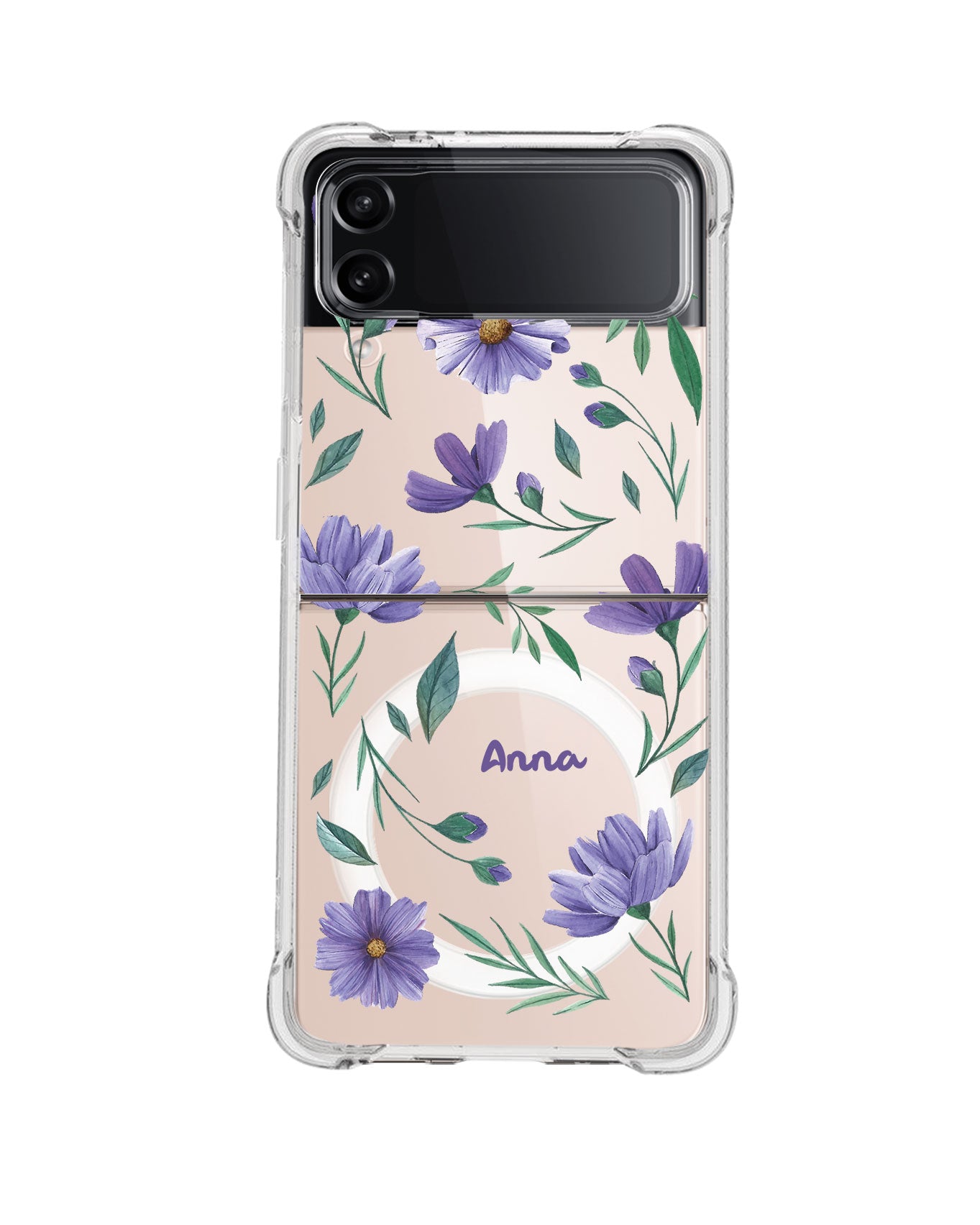 Android Flip / Fold Case - February Violet