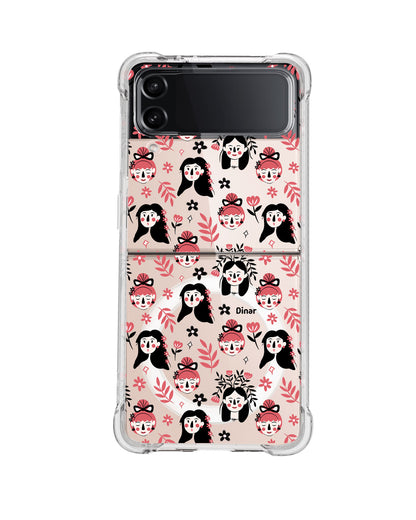 Magsafe Case - Flowery Faces