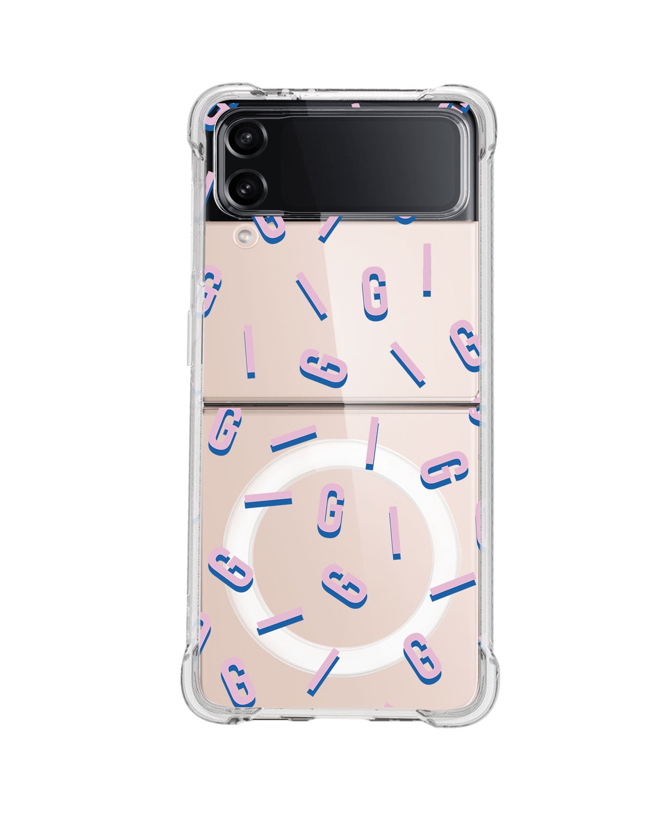 Magsafe Case - CUSTOM MONOGRAM 1.0 Cotton Candy