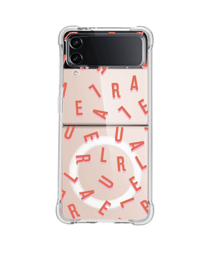 Magsafe Case - CUSTOM MONOGRAM 1.0 Coral