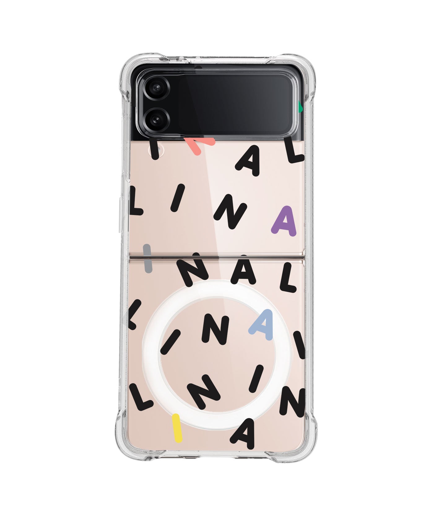 Magsafe Case - CUSTOM MONOGRAM 2.0 Black