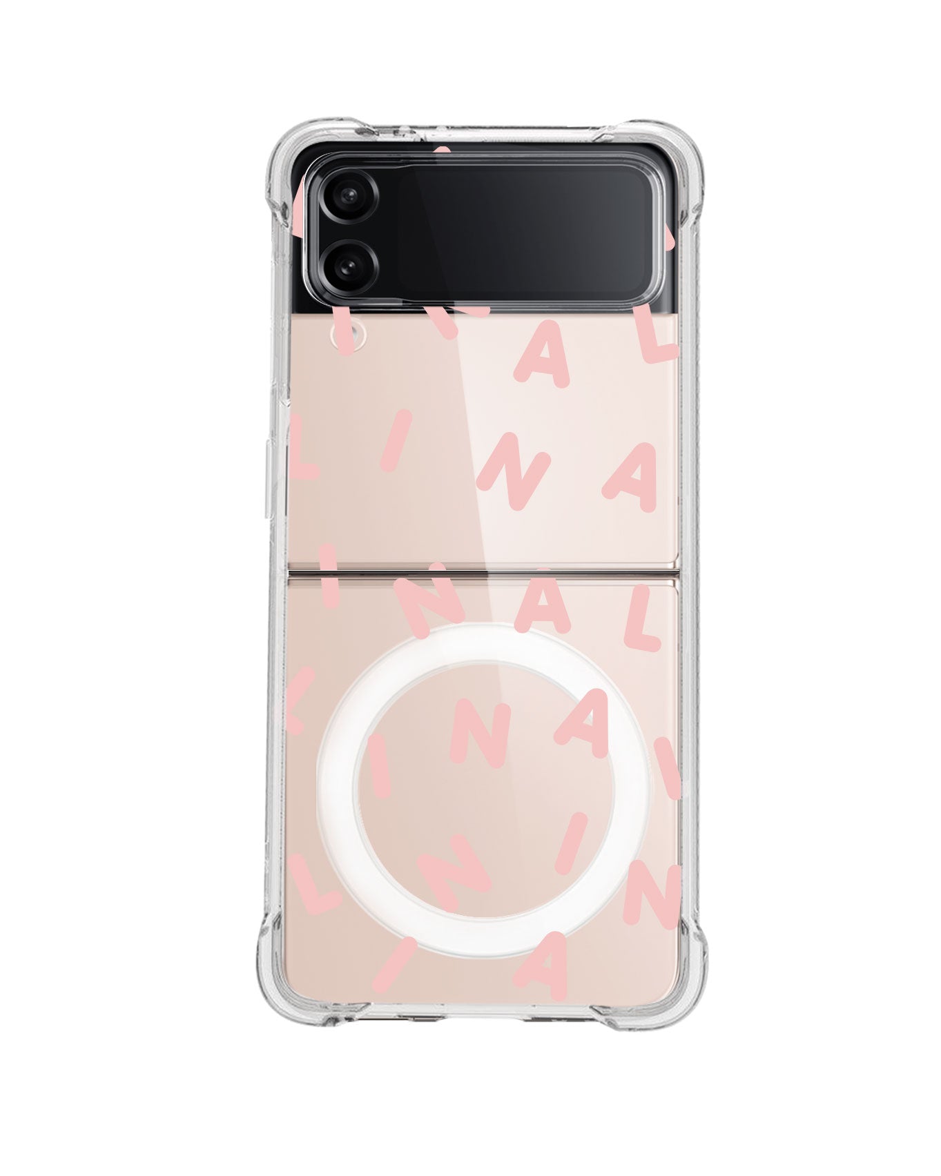 Magsafe Case - CUSTOM MONOGRAM 2.0 Rosewater