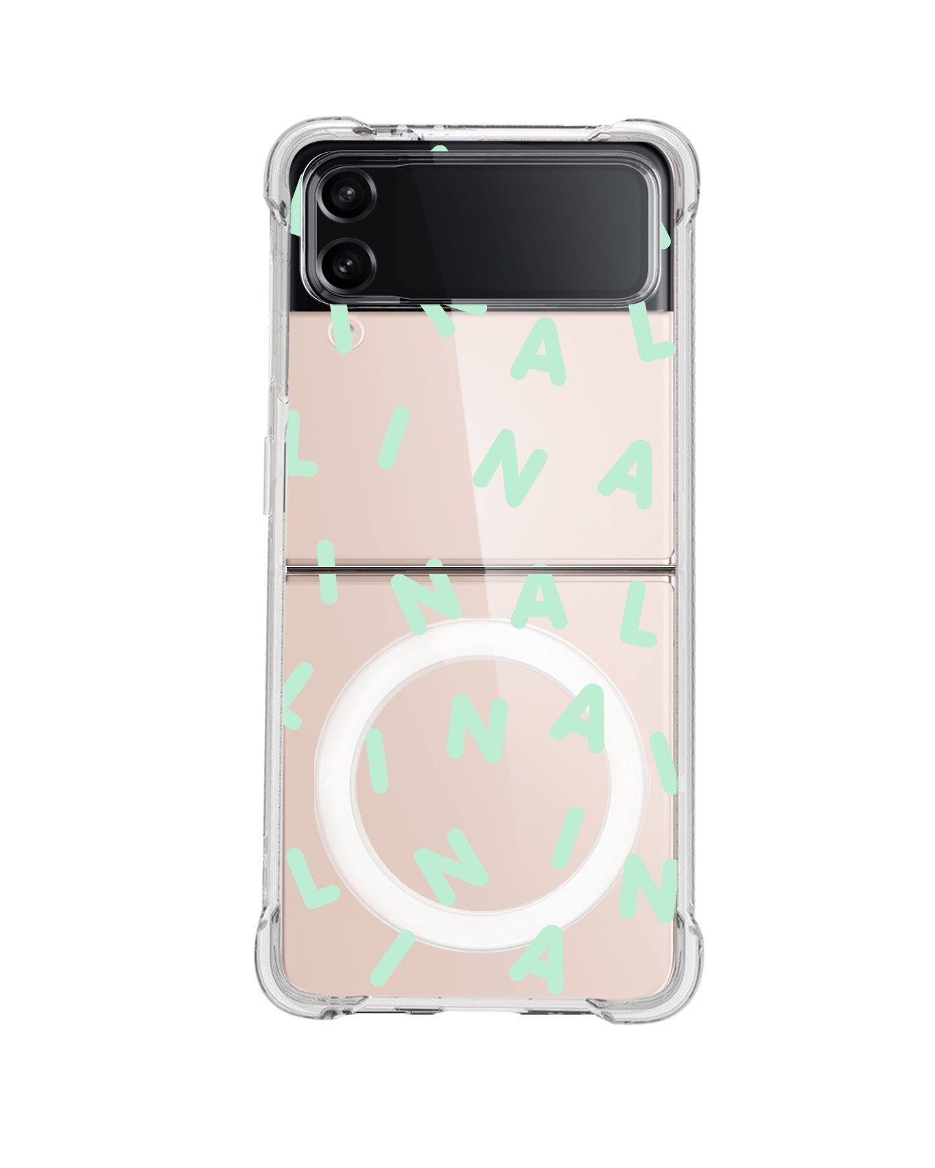 Magsafe Case - CUSTOM MONOGRAM 2.0 Tosca