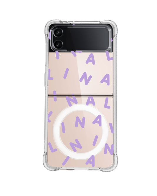 Magsafe Case - CUSTOM MONOGRAM 2.0 Lilac