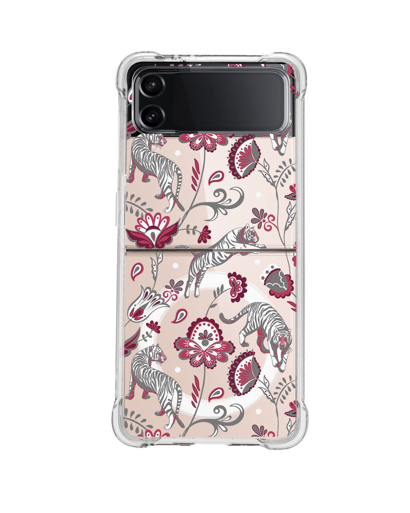 Magsafe Case - Tiger & Floral 6.0