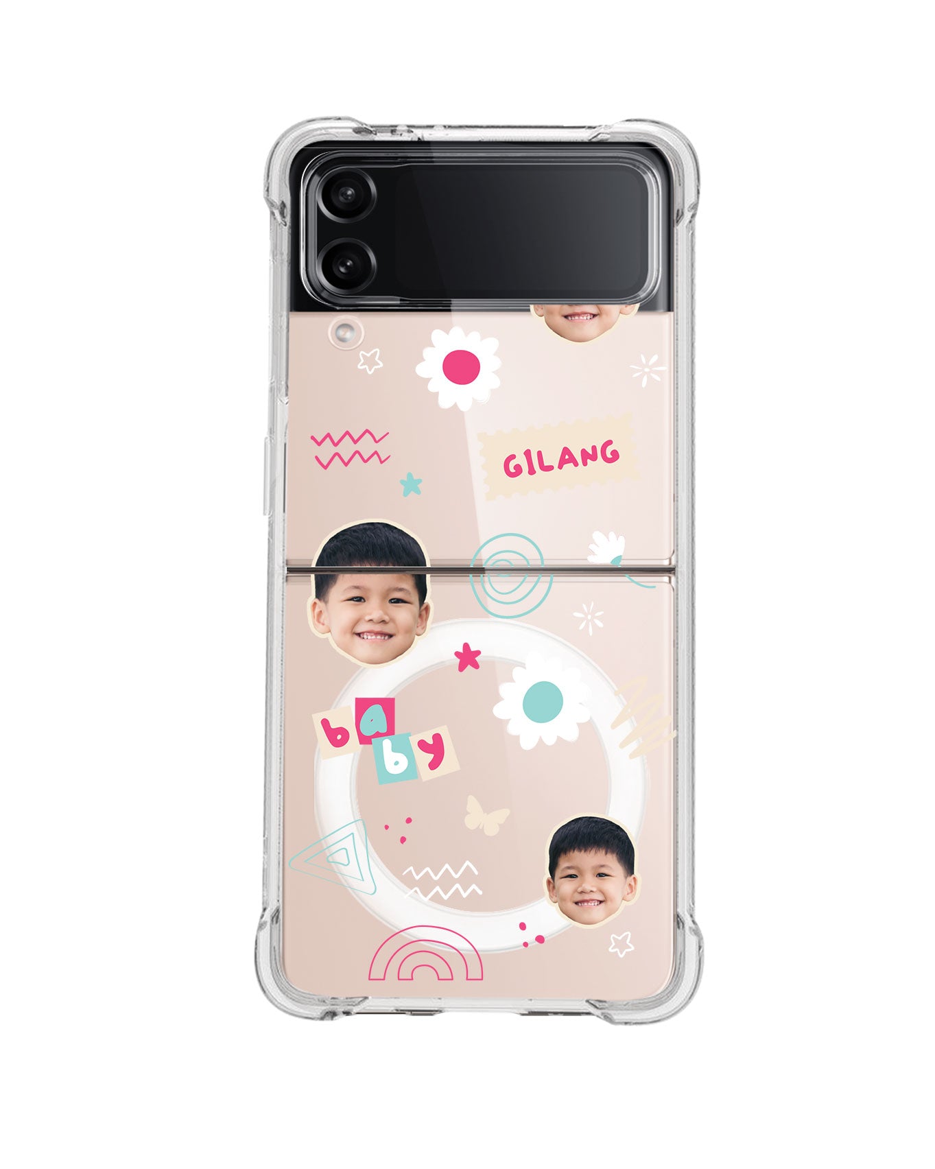 Magsafe Case - Face Grid Abstract