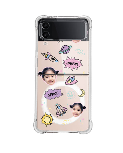 Magsafe Case - Face Grid Space