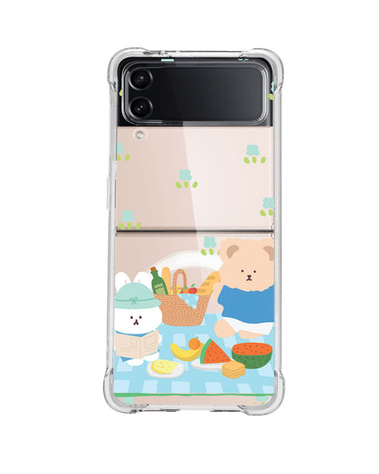 Magsafe Case - Picnic Bear Blue