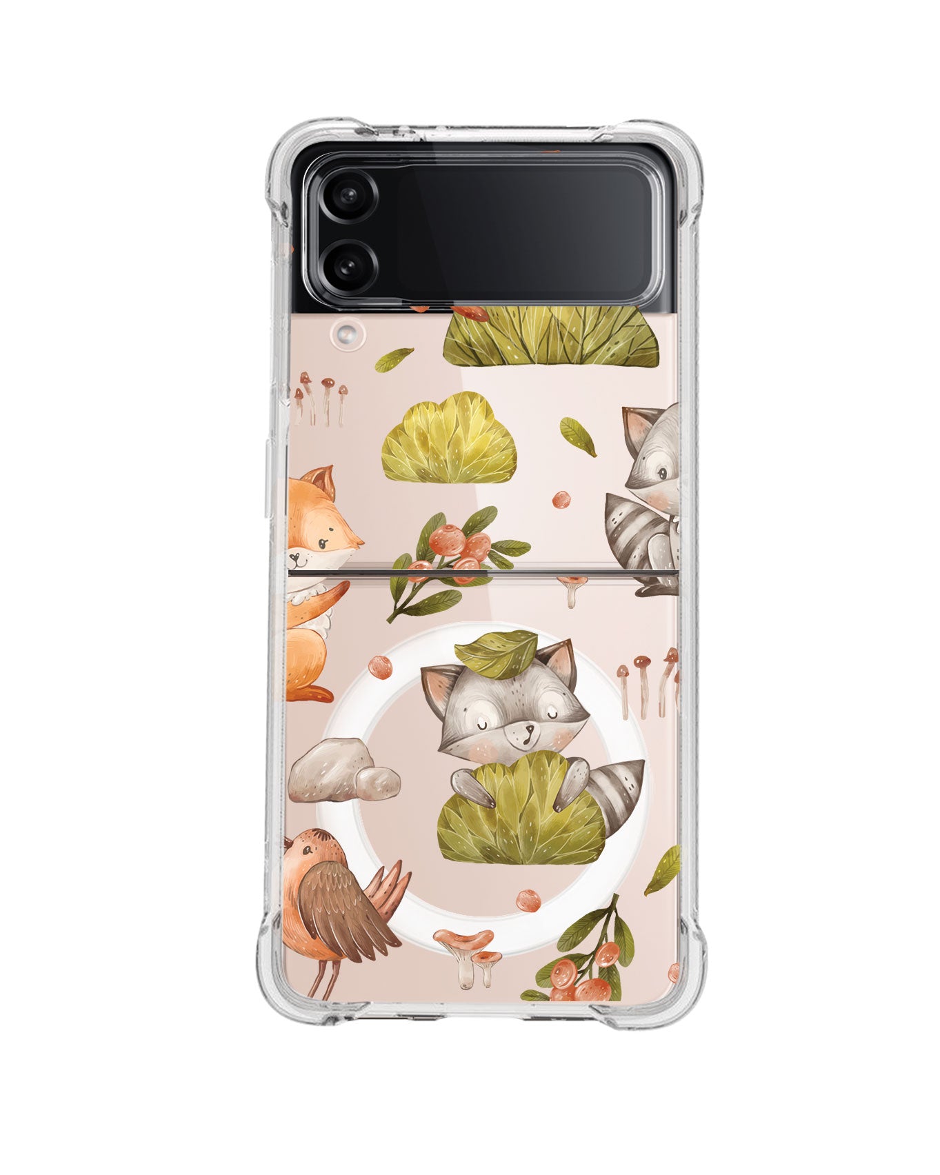 Magsafe Case - Racoon and Friends