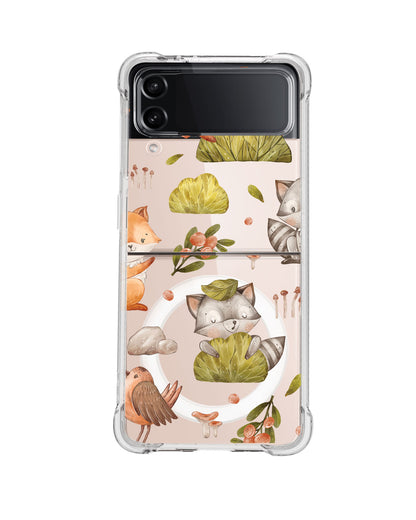 Magsafe Case - Racoon and Friends