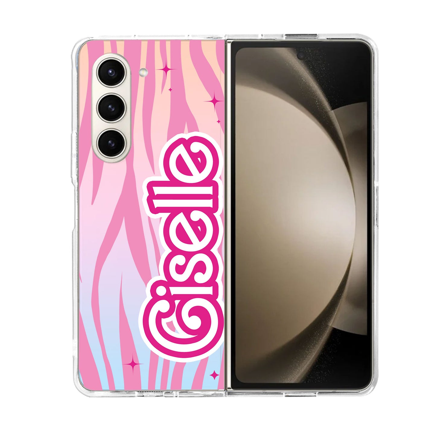 Android Flip / Fold Rearguard Holo - Barbie Zebra Pattern