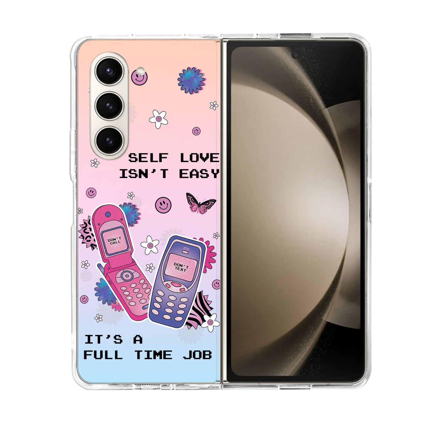 Android Flip / Fold Rearguard Holo - Busy Love Myself