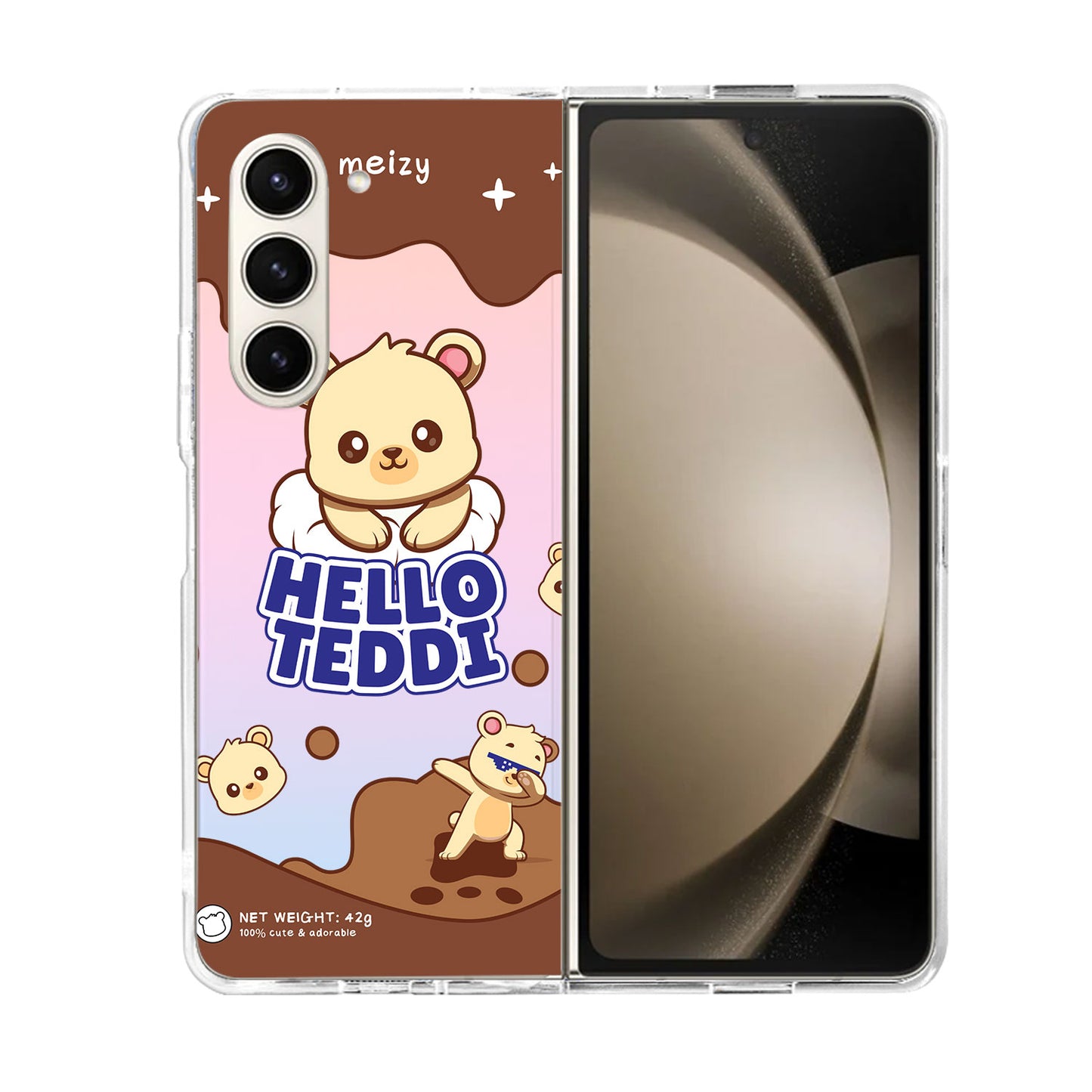 Android Flip / Fold Rearguard Holo - Hello Teddy 1.0