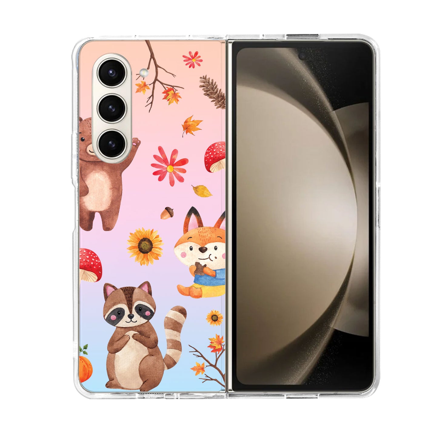 Android Flip / Fold Rearguard Holo - Autumn Animals