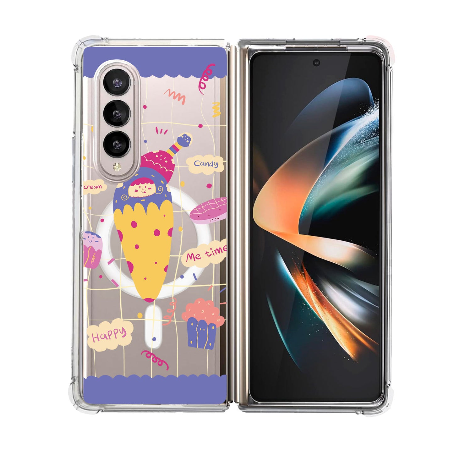 Android Flip / Fold Rearguard Hybrid - Candy Doodle