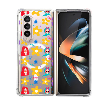 Magsafe Case - Daisy Faces