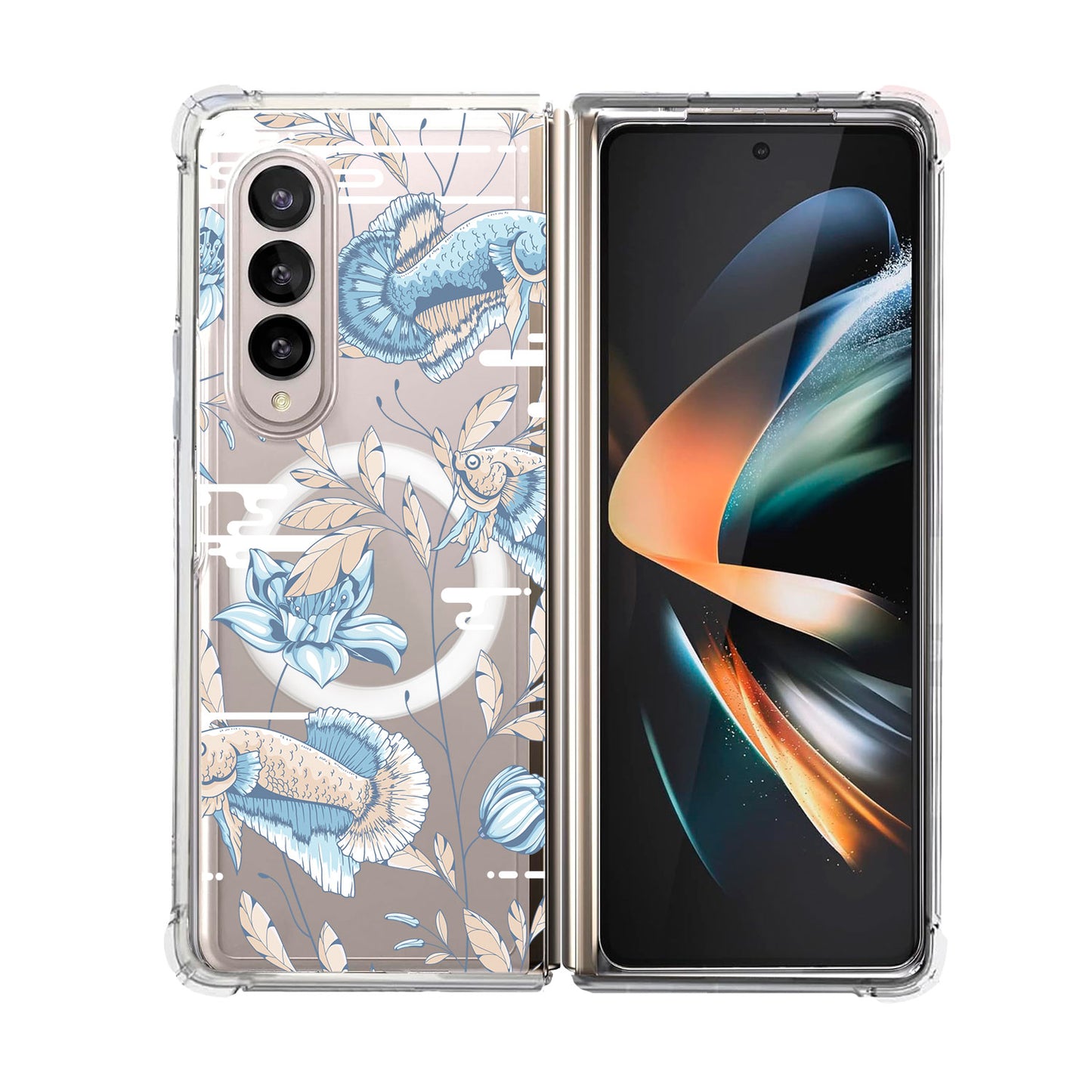 Magsafe Case - Fish & Floral 4.0