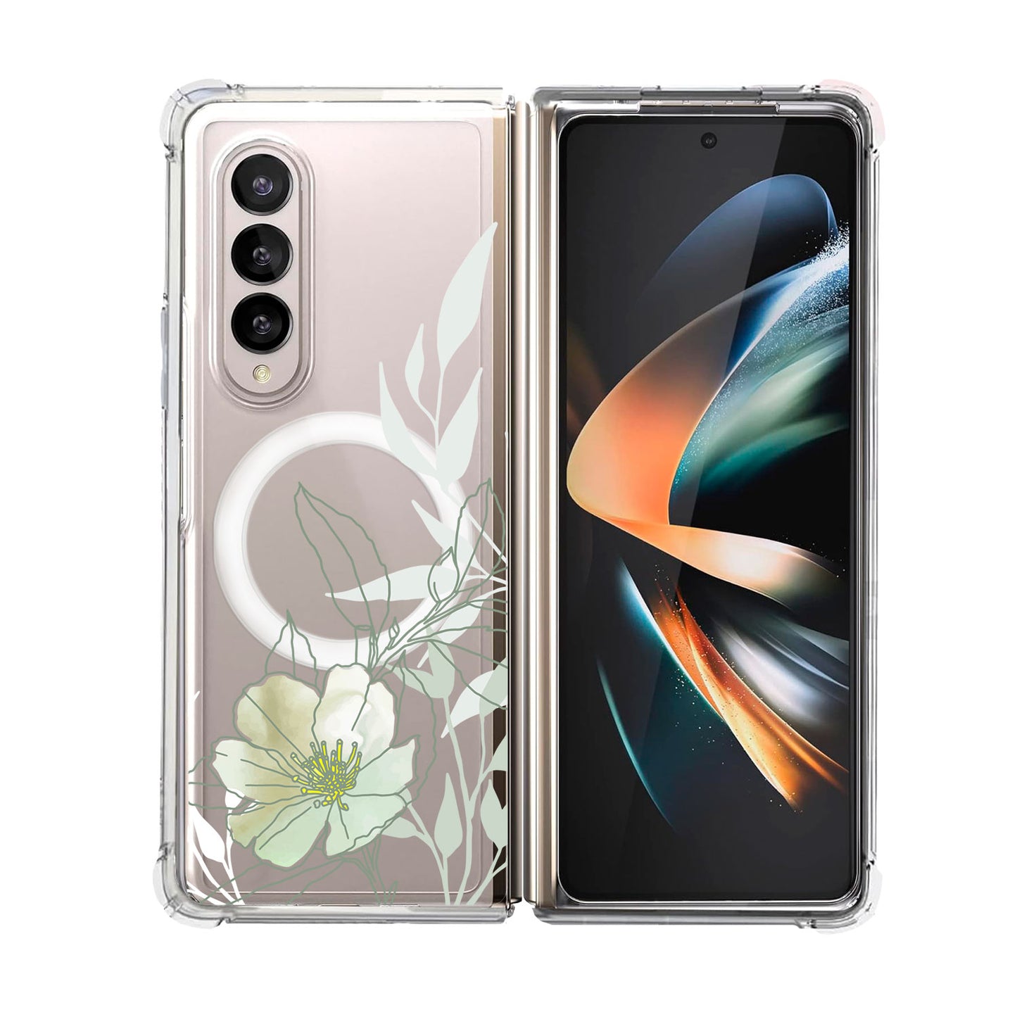 Magsafe Case - Green Mint Lily