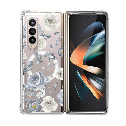 Magsafe Case - Blue Rose