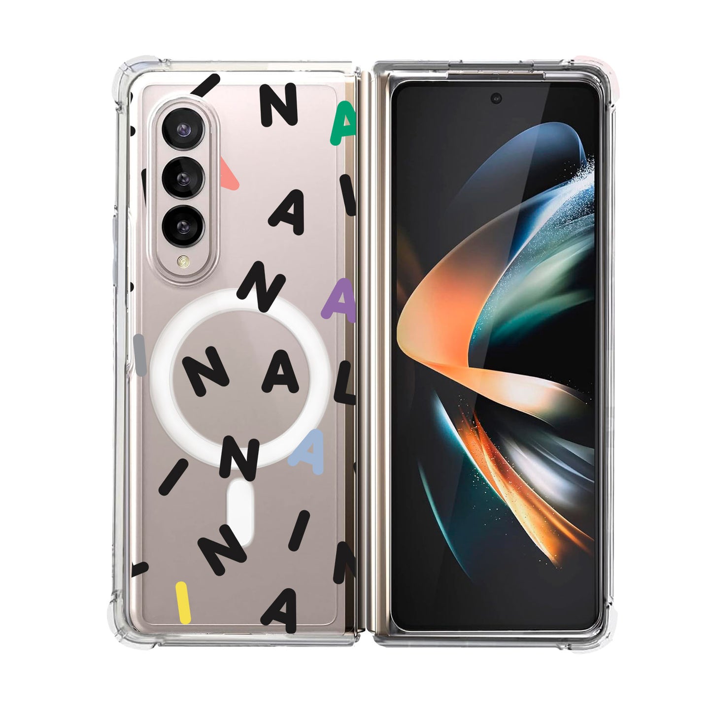 Magsafe Case - CUSTOM MONOGRAM 2.0 Black