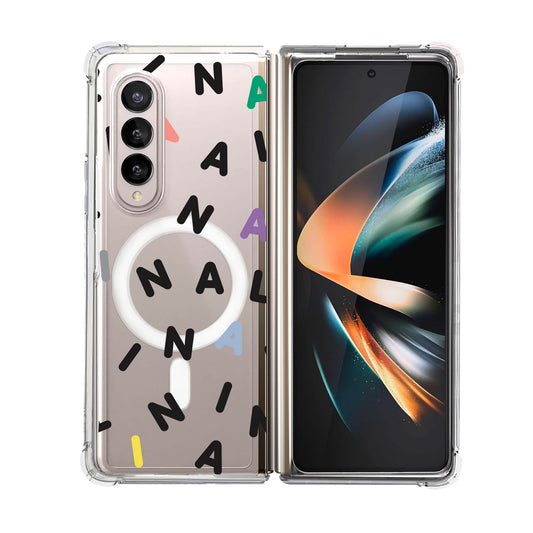 Magsafe Case - CUSTOM MONOGRAM 2.0 Black