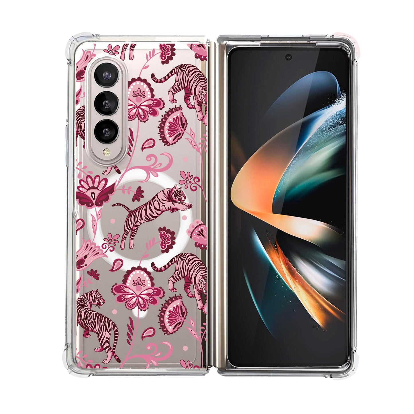 Magsafe Case - Tiger & Floral 2.0