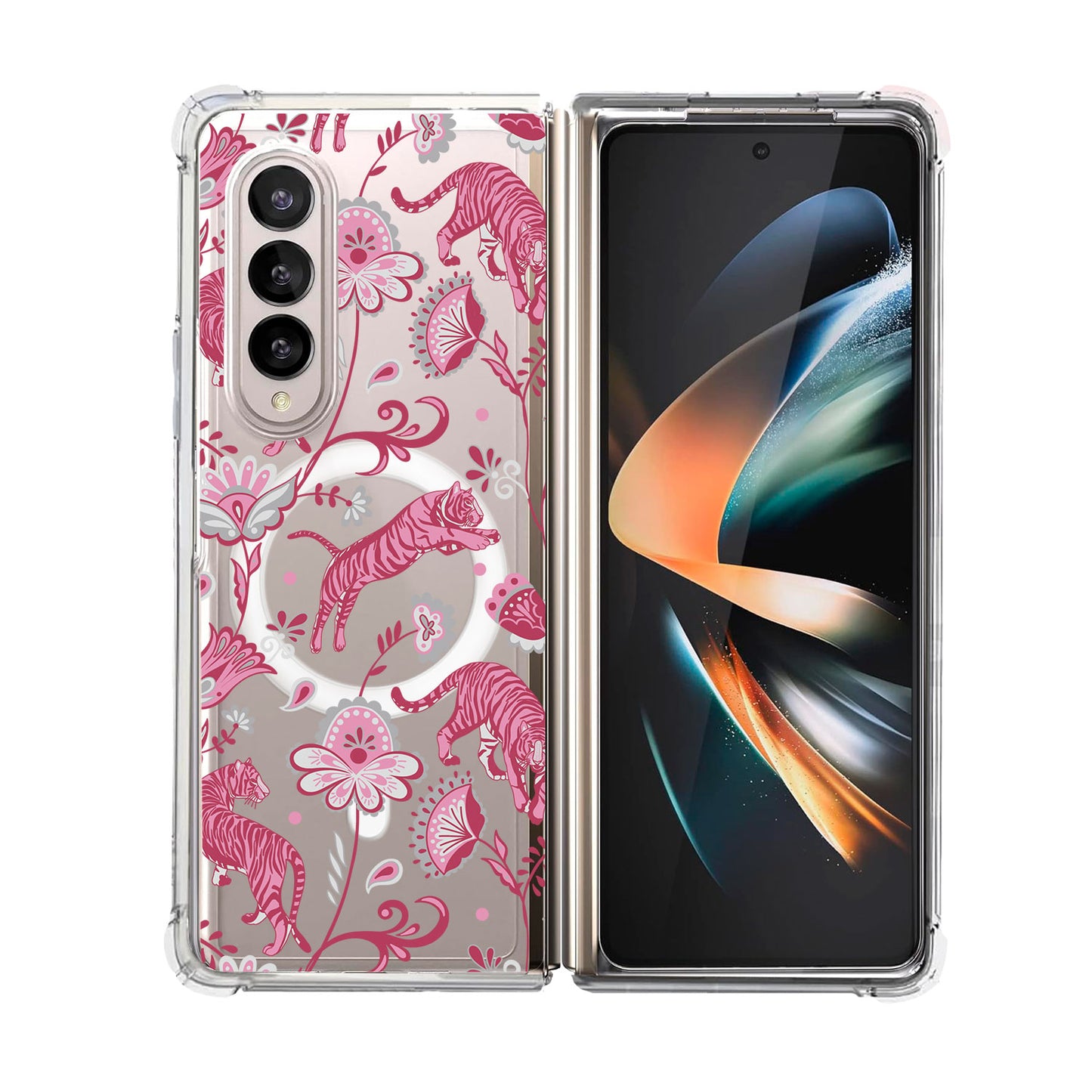 Magsafe Case - Tiger & Floral 7.0