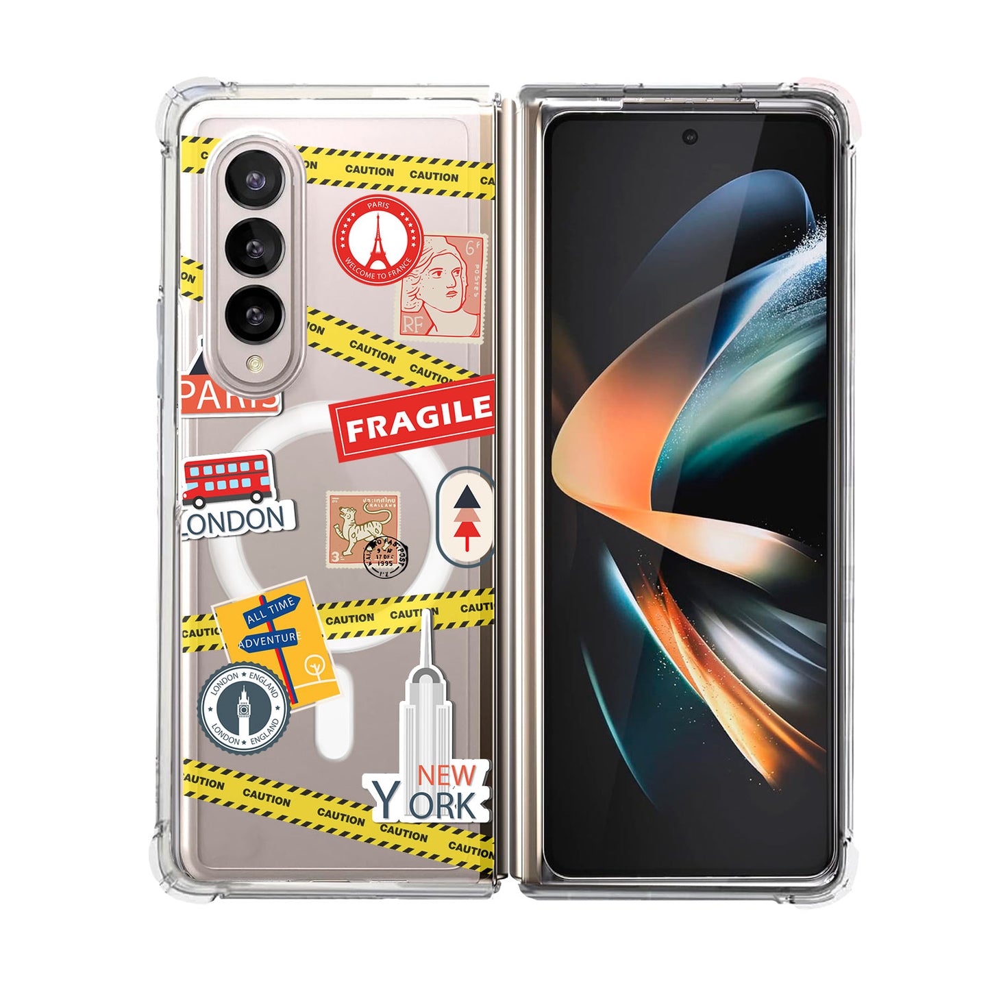 Magsafe Case - Travel Stickers