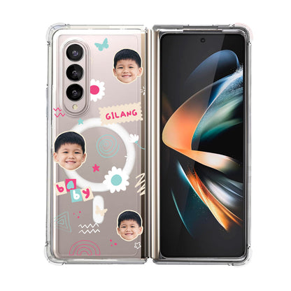 Magsafe Case - Face Grid Abstract