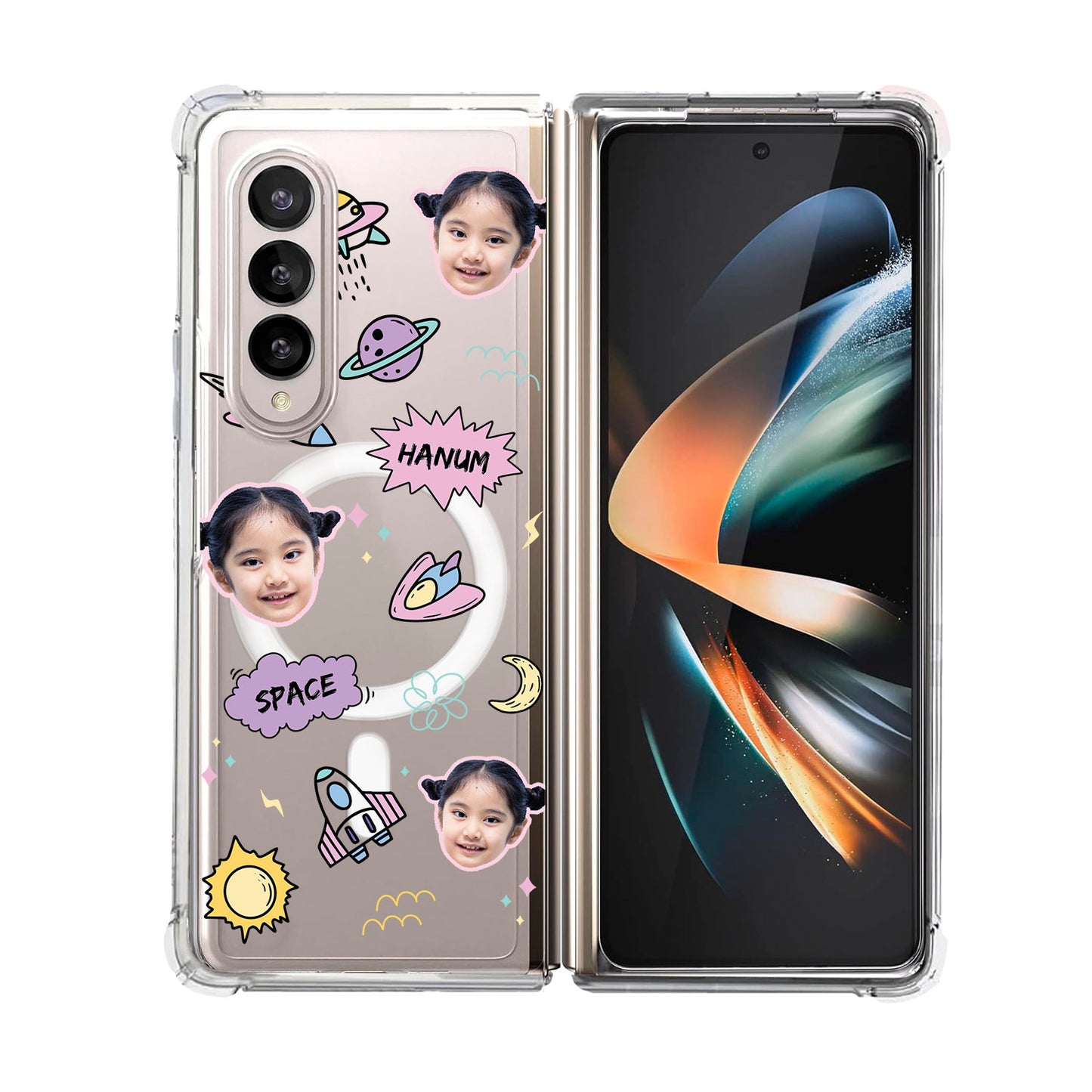 Magsafe Case - Face Grid Space