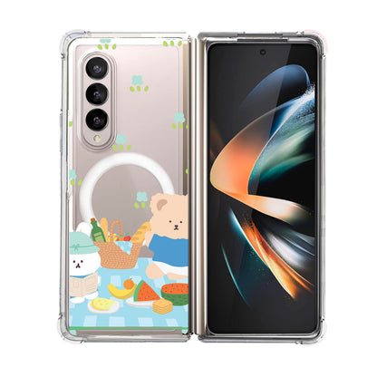 Magsafe Case - Picnic Bear Blue