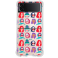 Android Flip / Fold Case - Cute Sweety Faces