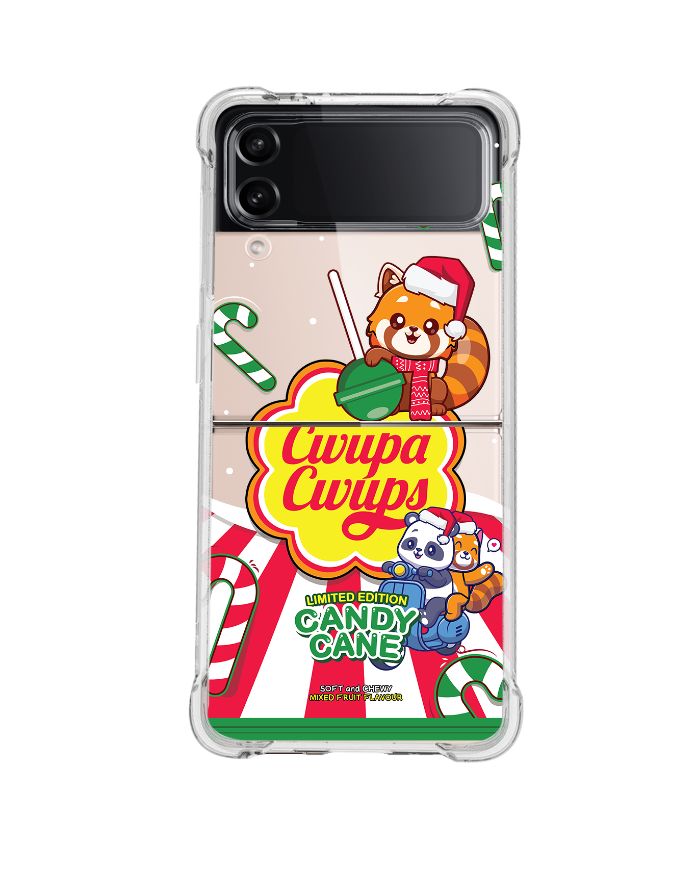 Android Flip / Fold Case - Cwupa Cwups Christmas