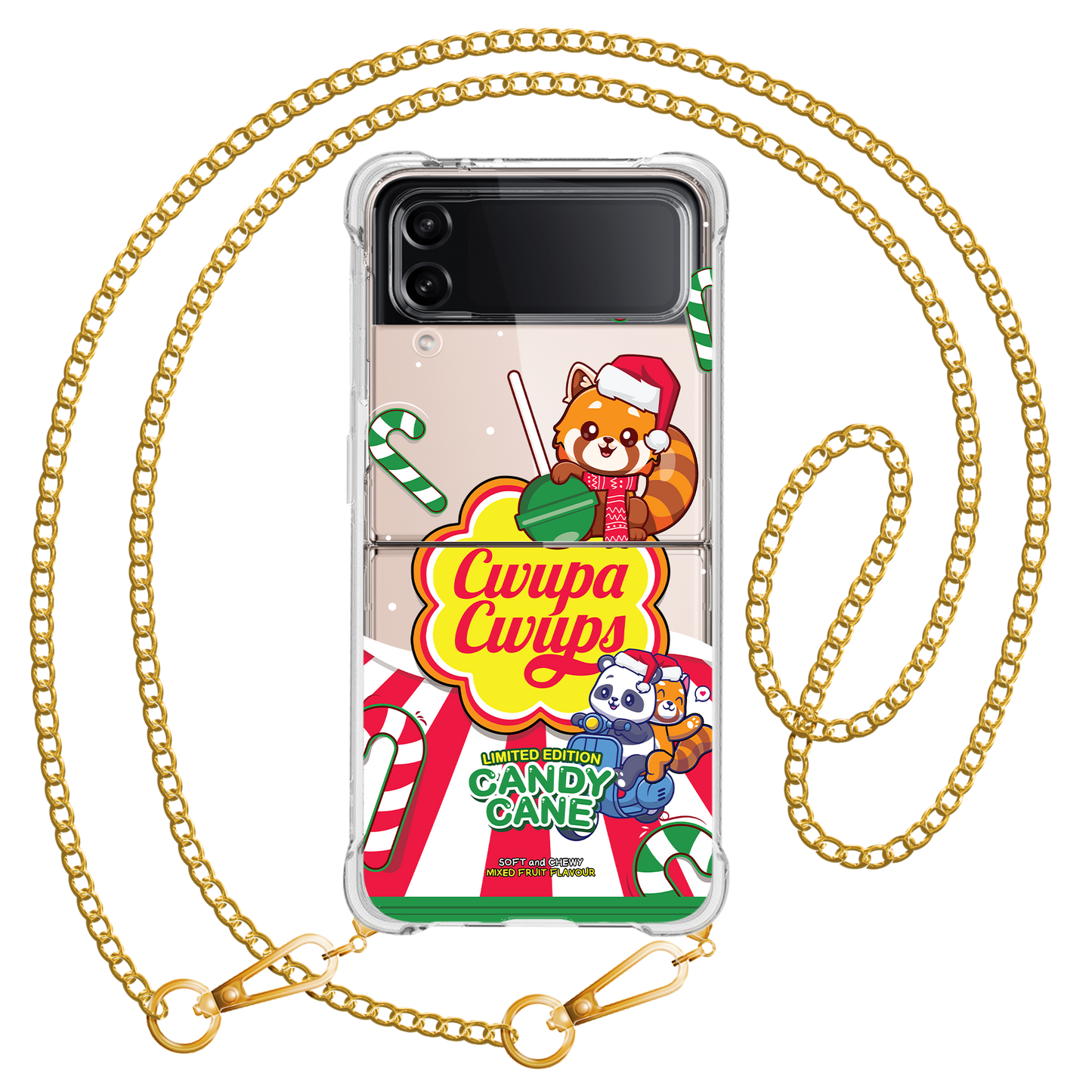 Android Flip / Fold Case - Cwupa Cwups Christmas