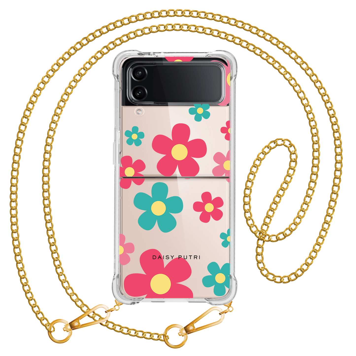 Android Flip / Fold Case - Daisy Delight