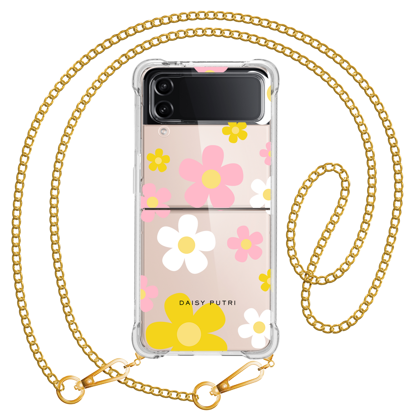 Android Flip / Fold Case - Daisy Fresh