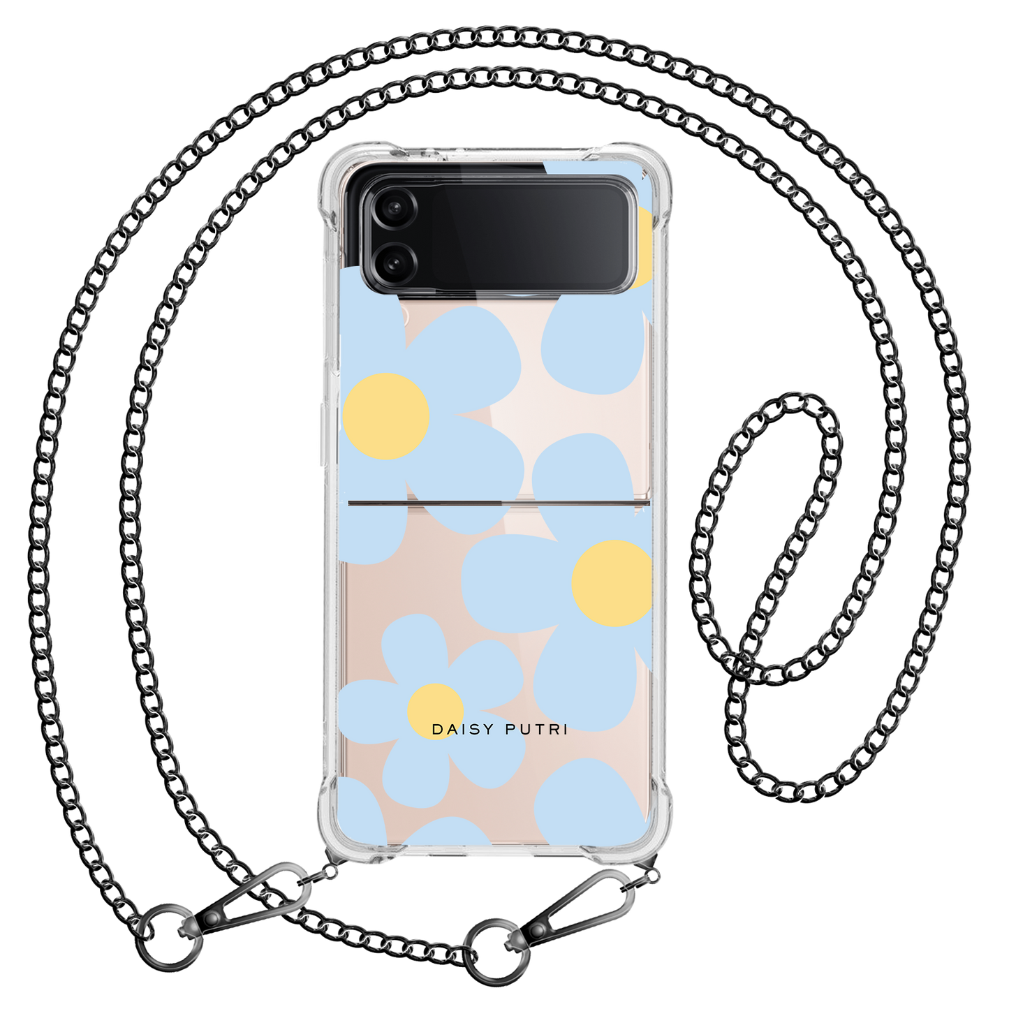 Android Flip / Fold Case - Daisy Garland