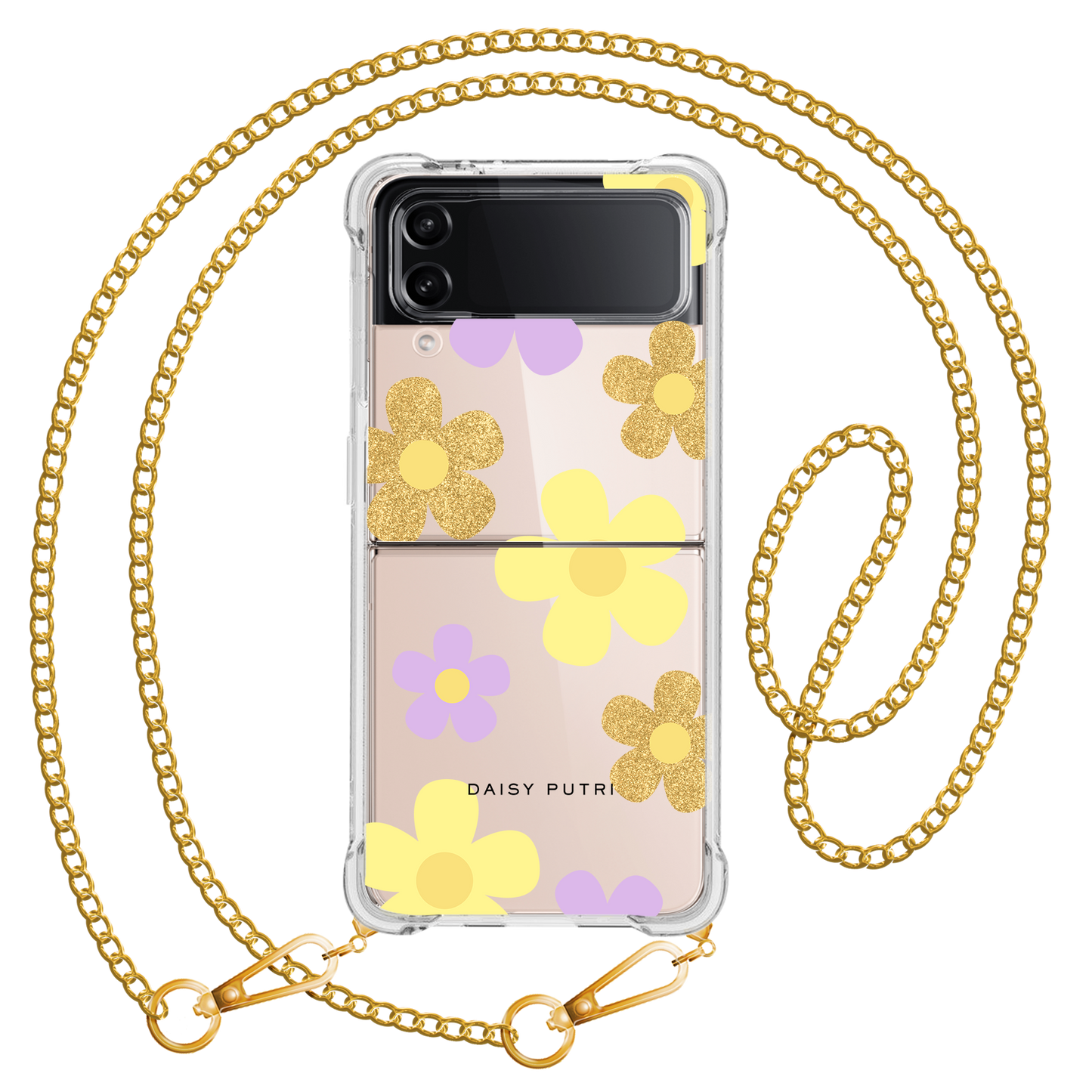 Android Flip / Fold Case - Daisy Twinkle