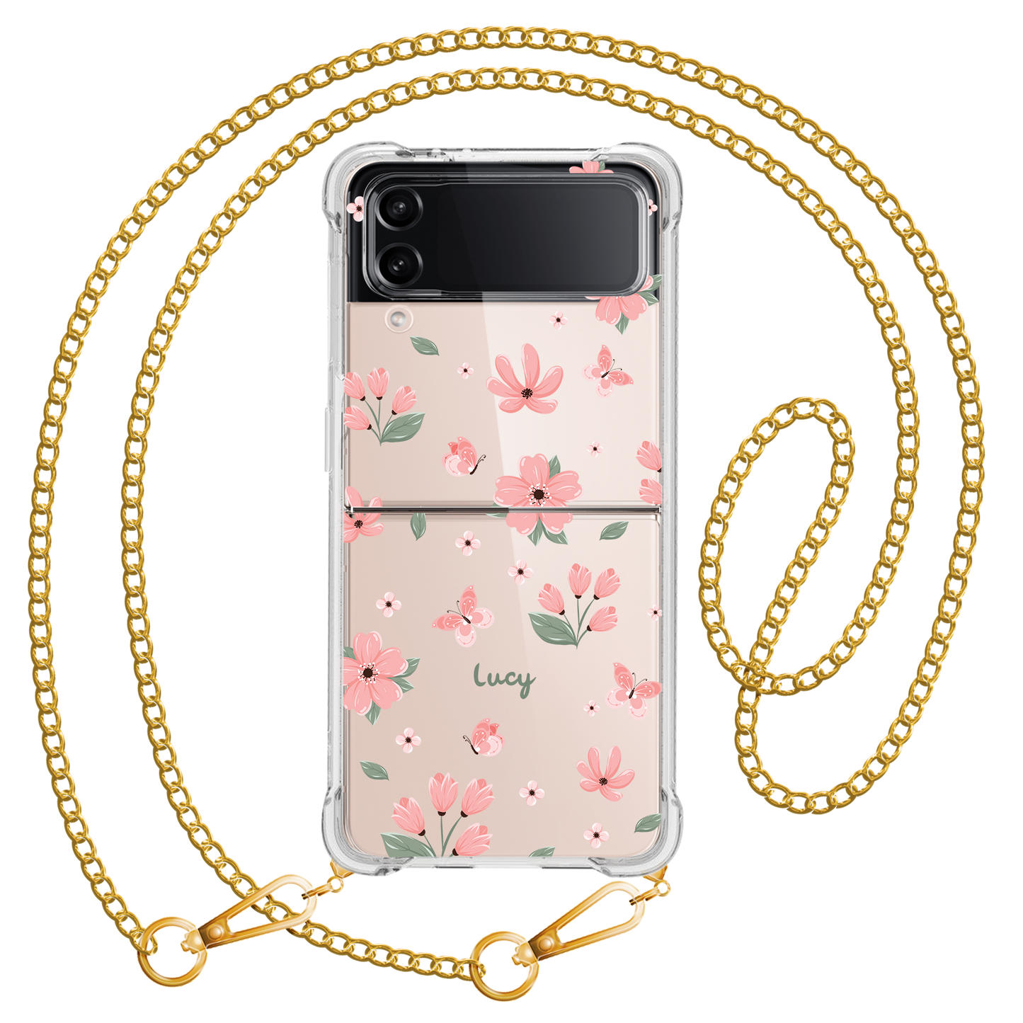 Android Flip / Fold Case - Pink Delight