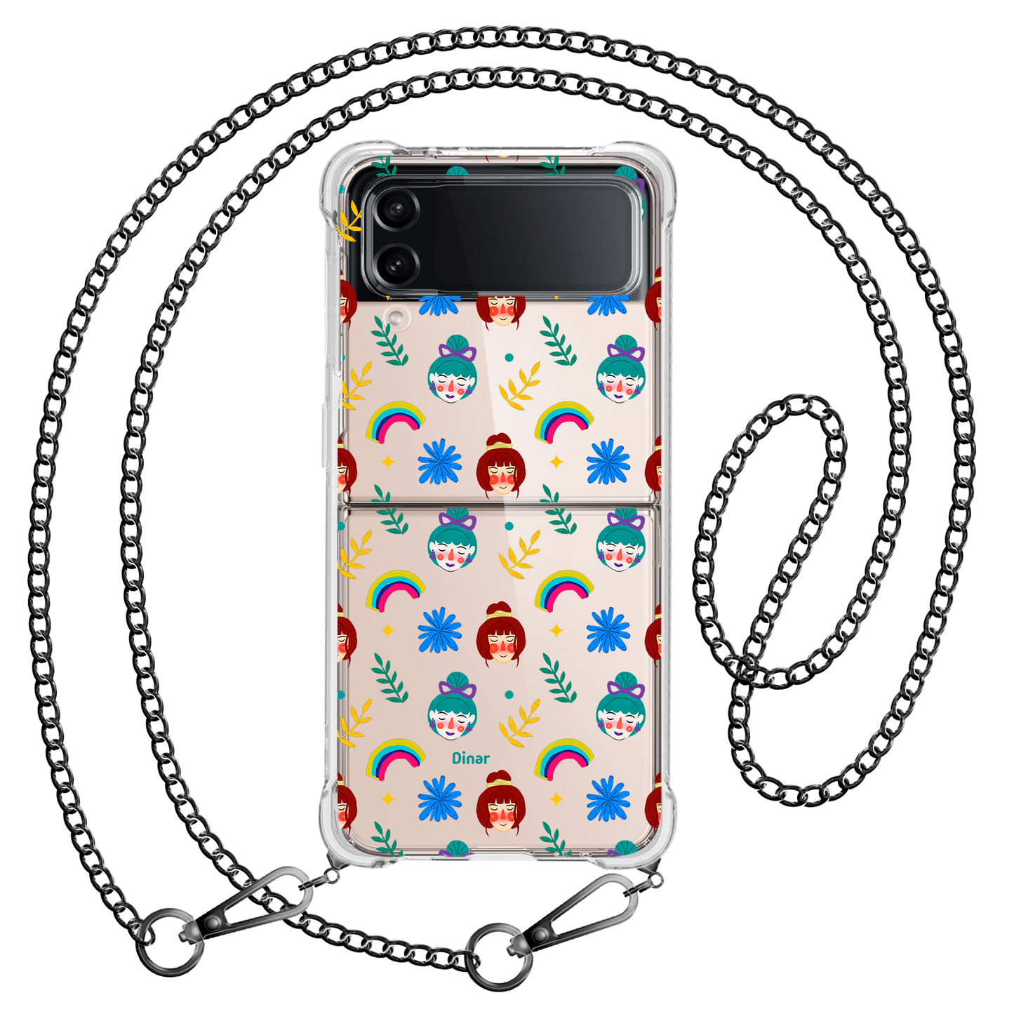 Android Flip / Fold Case - Unconditional Girl