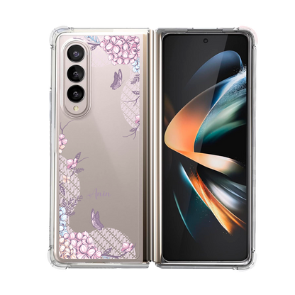Android Flip / Fold Rearguard Hybrid - Batik Floral