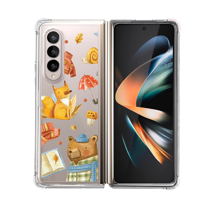 Android Flip / Fold Rearguard Hybrid - Bear and Fox